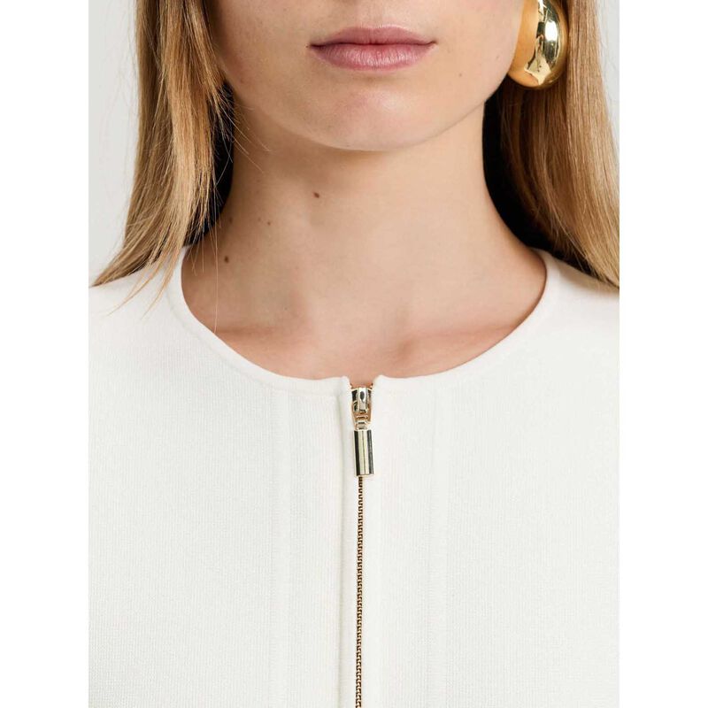 Veronika Maine Zip Front Milano Jacket image number 2